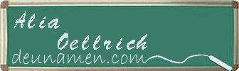 Alia Oellrich Visitenkarte
